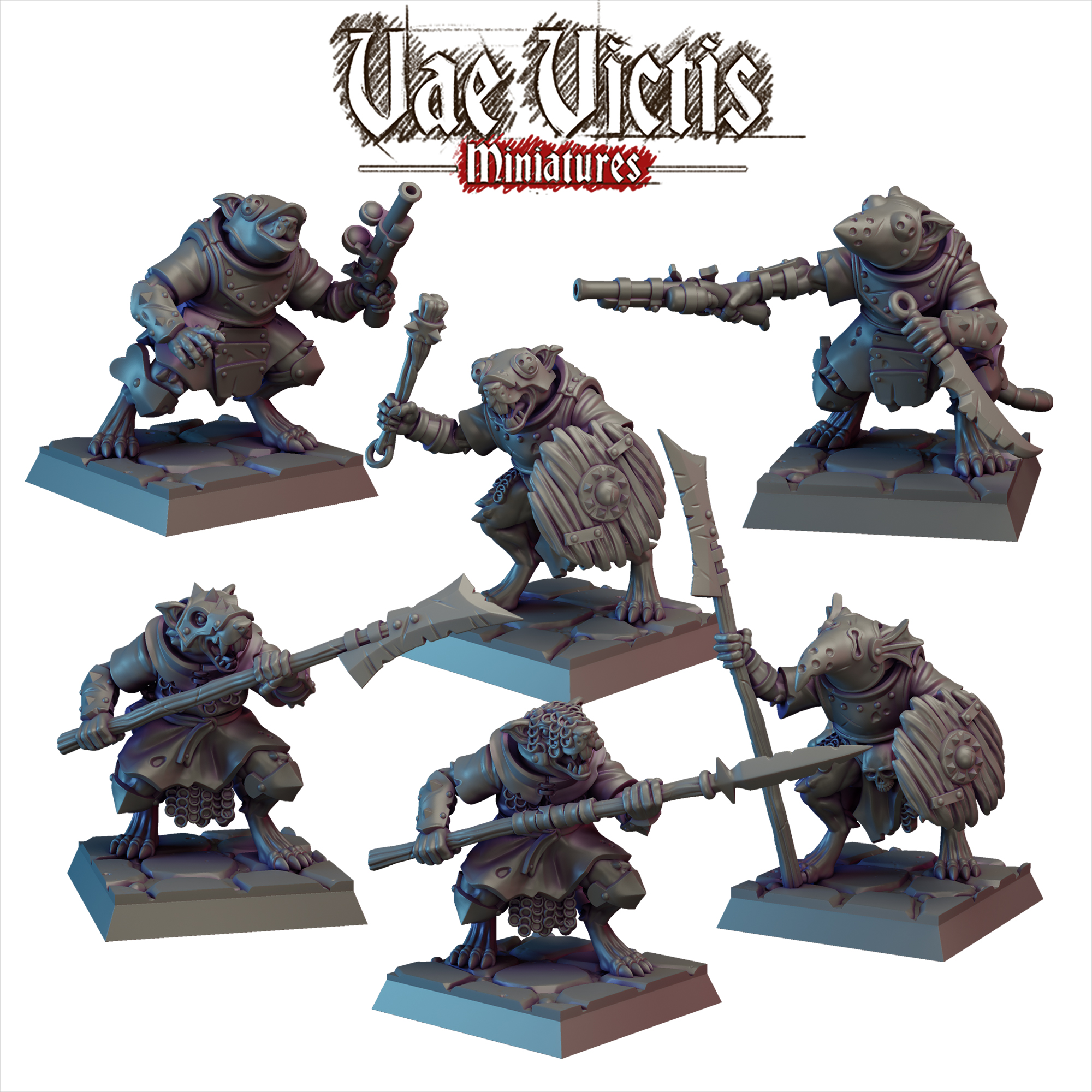 Prebuilt Ratfolks Warband [PRE_SUPPORTED]